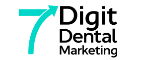 7 digit dental marketing logo